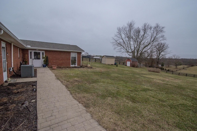 1727 Shaw Rd, Independence, KY 41051 - view of yard with central AC