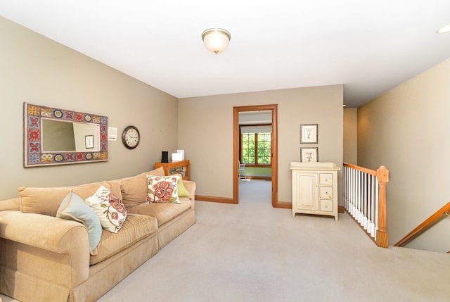 2090 Edenderry Dr, Fort Mitchell, KY 41017 - living room featuring light colored carpet and baseboards