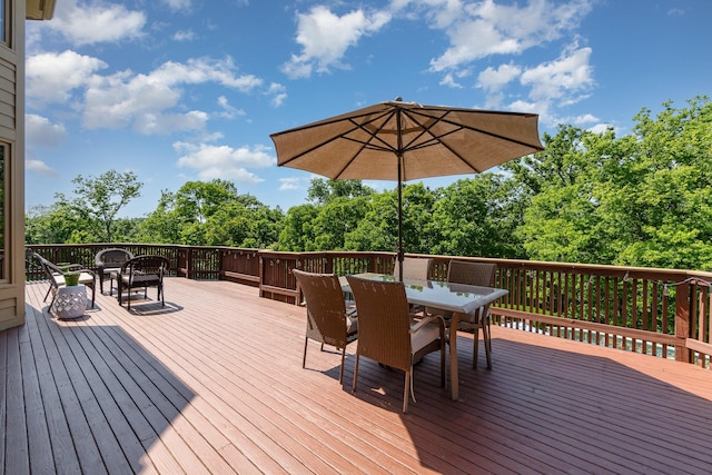 2090 Edenderry Dr, Fort Mitchell, KY 41017 - wooden deck featuring outdoor dining space