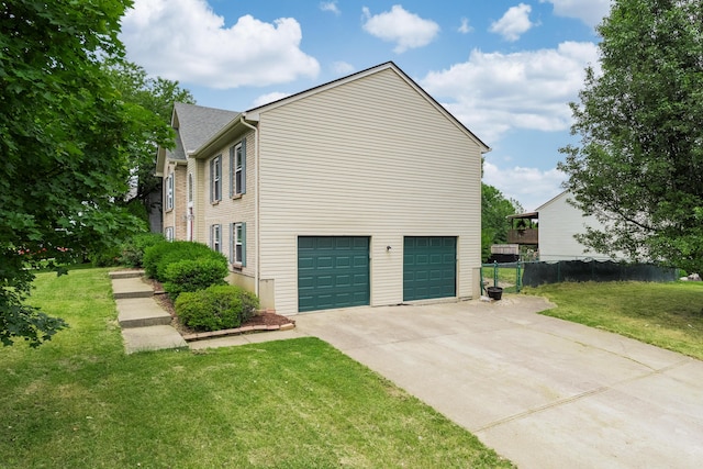1837 Asbury Way, Hebron, KY 41048 - view of property exterior with concrete driveway and an attached garage