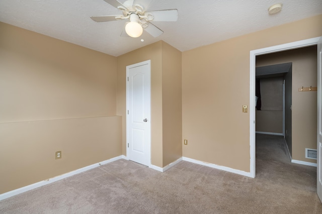 1837 Asbury Way, Hebron, KY 41048 - unfurnished bedroom with carpet, baseboards, and ceiling fan