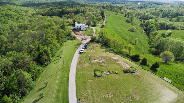 1120 Keefer Rd, Corinth, KY 41010 - overview of rural landscape with a forest