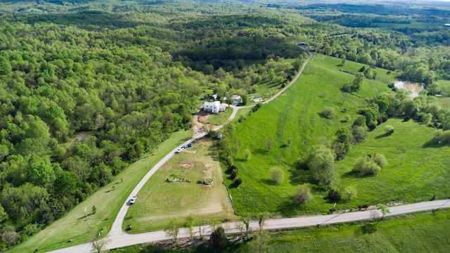 1120 Keefer Rd, Corinth, KY 41010 - aerial view of sparsely populated area featuring a forest