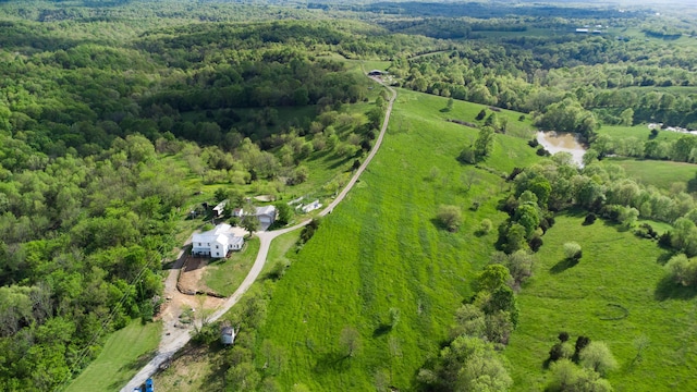1120 Keefer Rd, Corinth, KY 41010 - aerial view of a heavily wooded area