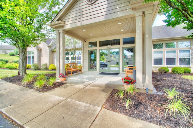 2239 Teal Briar Ln Unit 206, Burlington, KY 41005 - view of patio featuring french doors