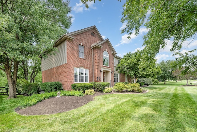 10659 Mountain Laurel Way, Union, KY 41091 - view of side of property with brick siding and a yard