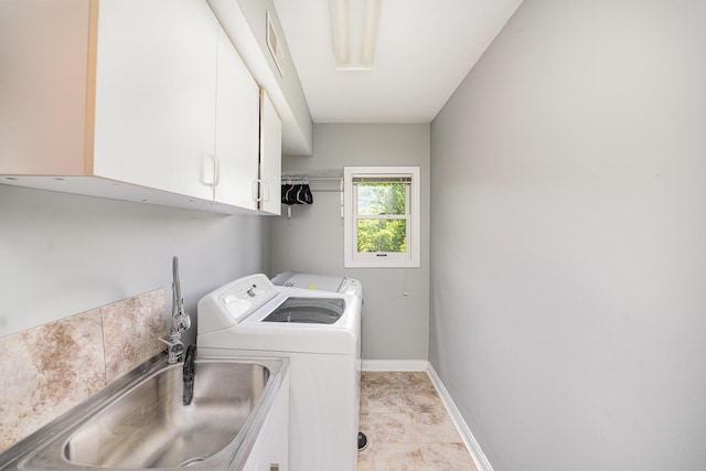 10659 Mountain Laurel Way, Union, KY 41091 - laundry room with cabinet space, washer and dryer, and baseboards