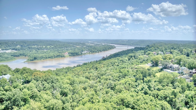 141 Manor Ln, Fort Thomas, KY 41075 - bird's eye view of a nearby body of water and a notable bridge