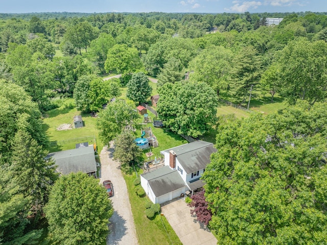2919 Watts Rd, Burlington, KY 41005 - aerial view of property's location featuring a forest