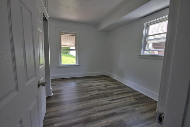1823 Euclid Ave, Covington, KY 41014 - unfurnished room with dark wood finished floors and baseboards