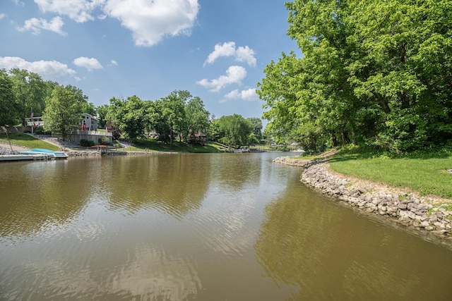 1145 Hillandale Dr, Sanders, KY 41083 - water view featuring a tree filled landscape