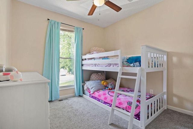 6161 Ridgewood Ct, Florence, KY 41042 - bedroom with carpet and ceiling fan