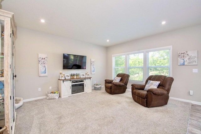 10056 Meadowvista Ct, Independence, KY 41051 - living room featuring recessed lighting and baseboards