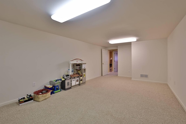 2754 Mansion Pl, Crestview Hills, KY 41017 - finished below grade area with light carpet and baseboards