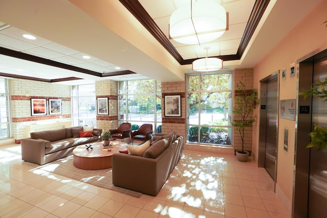 101 Harbor Greene Dr Unit W705, Bellevue, KY 41073 - lobby featuring ornamental molding