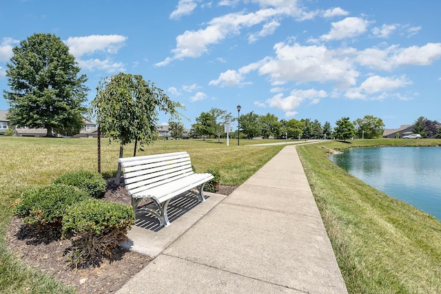 1546 Taramore Dr Unit 203, Florence, KY 41042 - view of property's community featuring a lawn and a water view