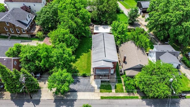 309 Hawthorne St, Covington, KY 41014 - aerial perspective of suburban area