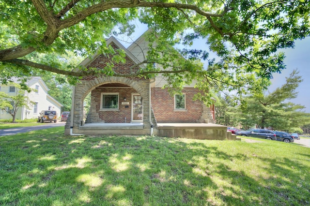2641 Turkeyfoot Rd, Lakeside Park, KY 41017 - view of front of house featuring brick siding and a front lawn