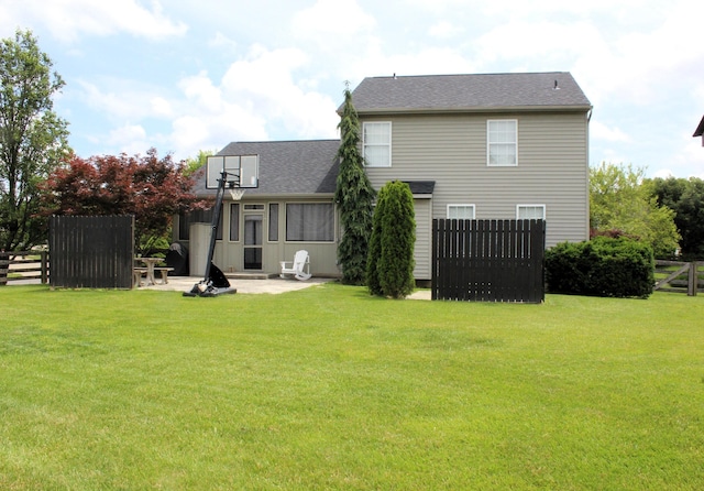 10083 Irish Way, Union, KY 41091 - rear view of property with a patio area and a shingled roof