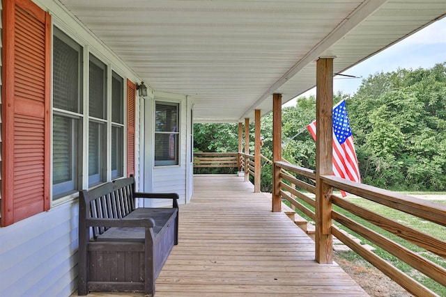 575 Stringtown Rd, Corinth, KY 41010 - view of wooden porch