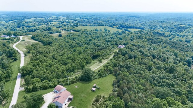 575 Stringtown Rd, Corinth, KY 41010 - drone / aerial view of a heavily wooded area