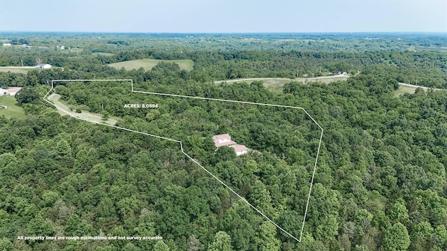 575 Stringtown Rd, Corinth, KY 41010 - view of property location with property parcel outlined
