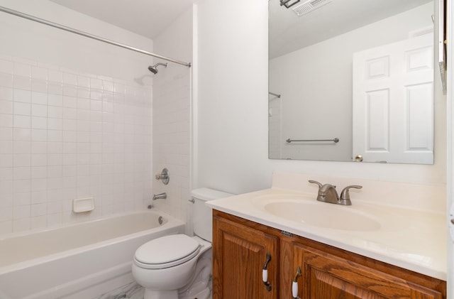 2308 Sawmill Ct Unit 207, Burlington, KY 41005 - full bathroom with vanity, toilet, and shower / tub combination