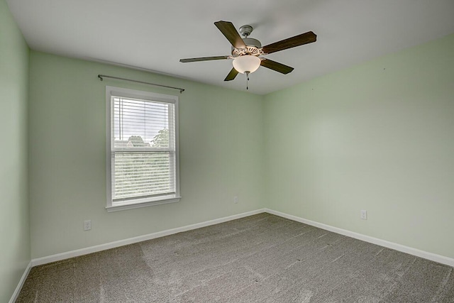 10658 Blooming Ct, Independence, KY 41051 - carpeted spare room featuring baseboards and a ceiling fan