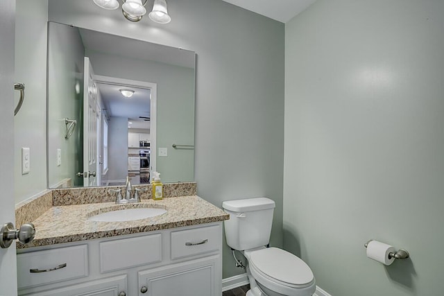 10658 Blooming Ct, Independence, KY 41051 - half bathroom featuring toilet and vanity