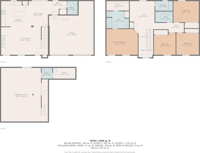 10658 Blooming Ct, Independence, KY 41051 - view of property floor plan