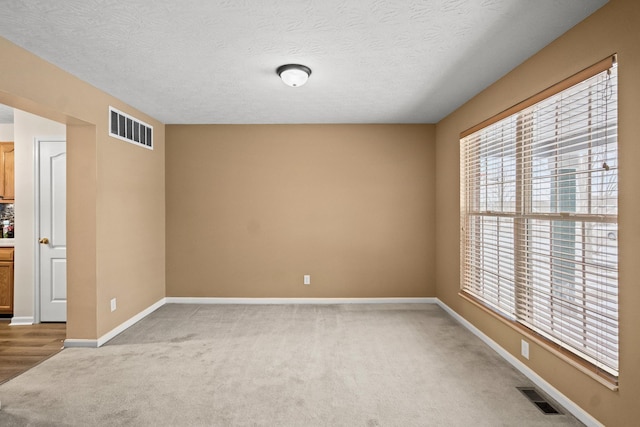 10335 Mackay Ct, Independence, KY 41051 - empty room featuring plenty of natural light, light colored carpet, baseboards, and a textured ceiling