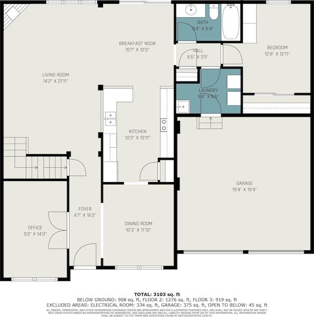 10335 Mackay Ct, Independence, KY 41051 - property floor plan
