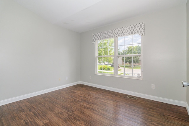 1285 Edinburgh Ln, Union, KY 41091 - spare room with baseboards and dark wood-type flooring