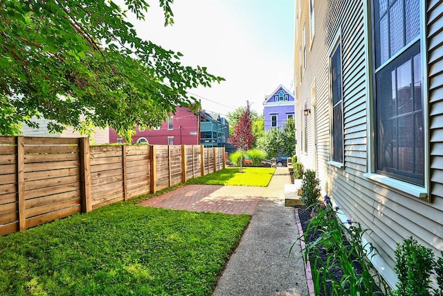 410 Emma St, Covington, KY 41011 - fenced backyard featuring a patio