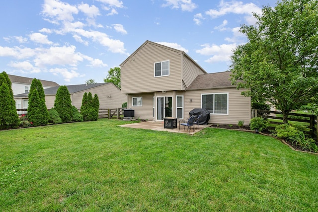 2139 Algiers St, Union, KY 41091 - rear view of property featuring a patio and central air condition unit