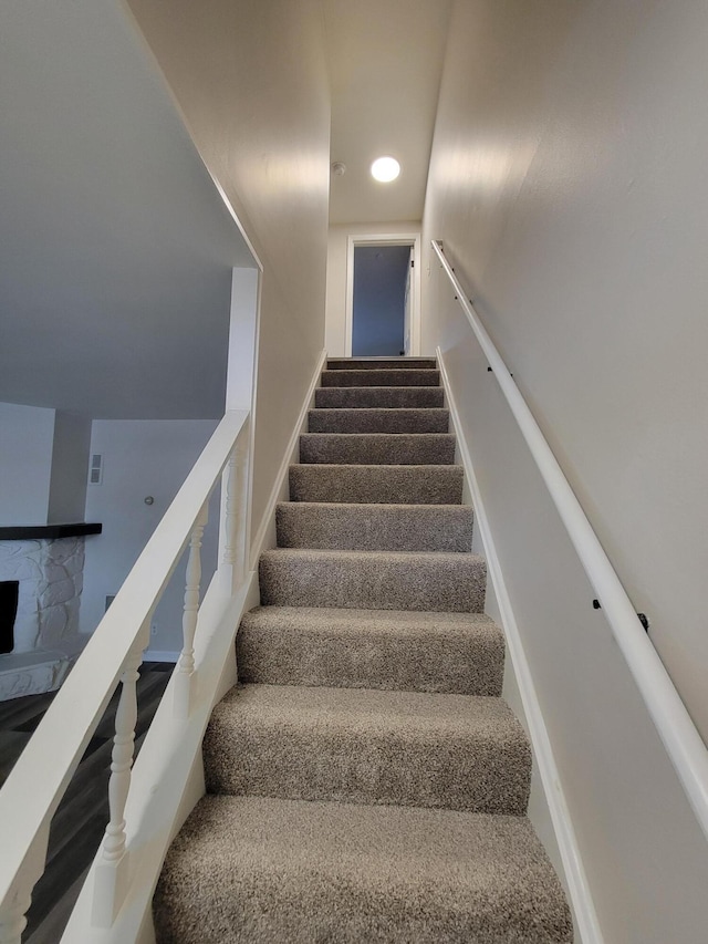 6859 Curtis Way, Florence, KY 41042 - staircase with recessed lighting