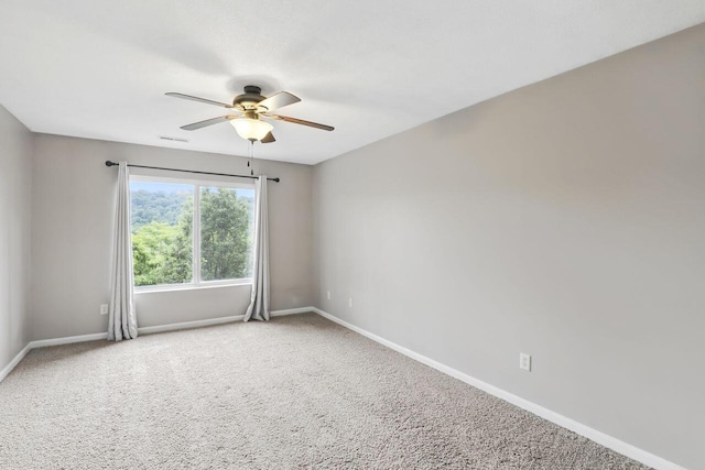 2225 Rolling Hills Dr, Covington, KY 41017 - carpeted spare room with a ceiling fan and baseboards