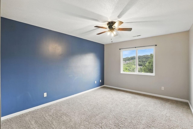 2225 Rolling Hills Dr, Covington, KY 41017 - spare room featuring a ceiling fan and carpet