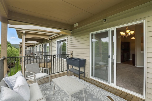 2225 Rolling Hills Dr, Covington, KY 41017 - view of wooden deck