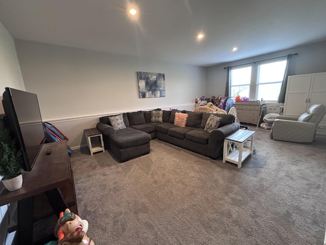 13014 Borel Ct, Union, KY 41091 - carpeted living area with recessed lighting
