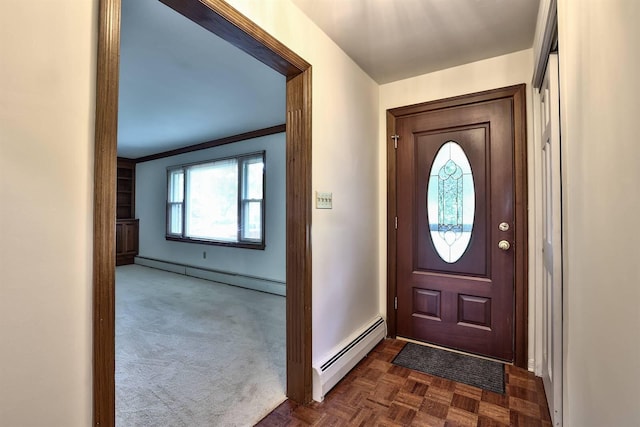 724 Dudley Rd, Edgewood, KY 41017 - entrance foyer with a baseboard heating unit