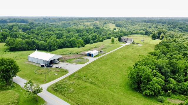 3745 Sweet Owen Rd, Owenton, KY 40359 - aerial view of sparsely populated area