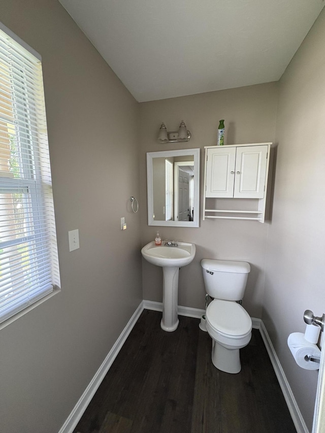 301 Fairway Dr, Dry Ridge, KY 41035 - half bath with wood finished floors and baseboards