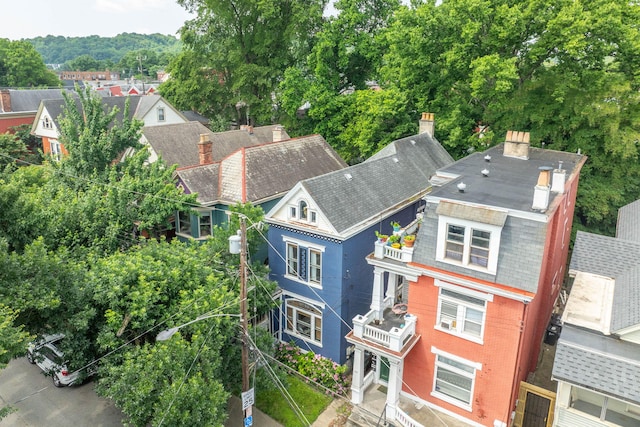 1915 Scott St, Covington, KY 41014 - drone / aerial view