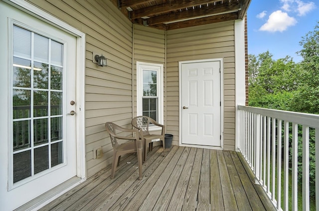 961 Mistflower Ln, Florence, KY 41042 - view of wooden deck