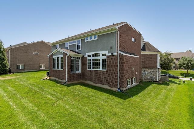 10608 Pegasus Ct, Union, KY 41091 - rear view of house featuring a lawn
