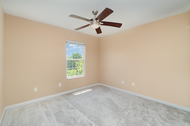2282 Berkshire Ct, Florence, KY 41042 - carpeted spare room featuring baseboards and a ceiling fan