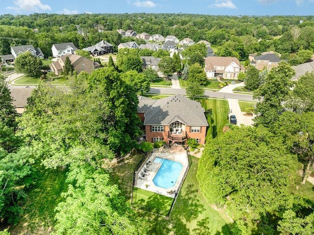 1217 Citation Dr, Union, KY 41091 - aerial perspective of suburban area with a pool