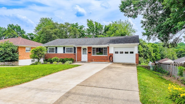 3141 Riggs Ave, Erlanger, KY 41018 - single story home featuring brick siding, an attached garage, and concrete driveway
