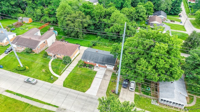 3141 Riggs Ave, Erlanger, KY 41018 - aerial overview of property's location featuring property parcel outlined